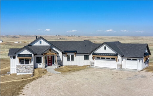 Radiance Model Home - Elevation Dusk